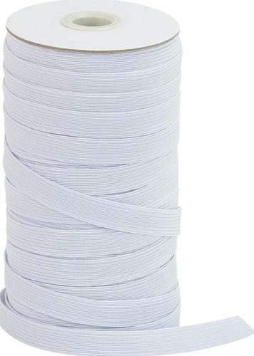 Elástico Blanco Resorte Caucho De 2.5cm X 45m X1 Kilo