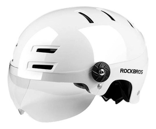 Casco Rockbros Sh01 Monopatín Moto Ebike C/lentes