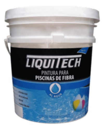 Membrana Para Piscinas De Fibra Liquitech Merclin 10lt.