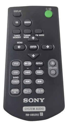 Control Remoto Para Sony Sistema De Audio Portátil 