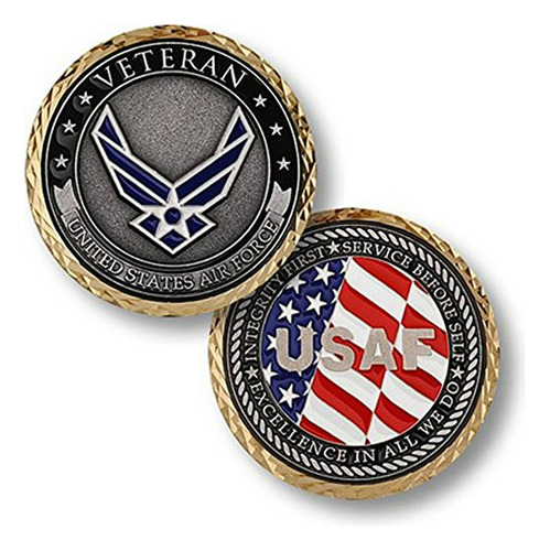 Desafío Moneda Veterano Fuerza Aérea Ee.uu.