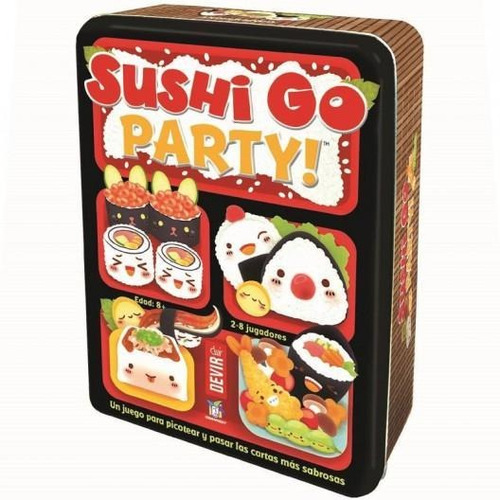 Devir Sushi Go Party! - En Español Juego De Mesa