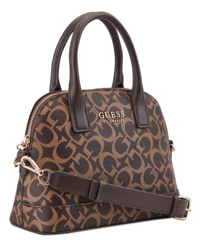 Guess Bolso Kinsley Con Logo- Piedra Multi