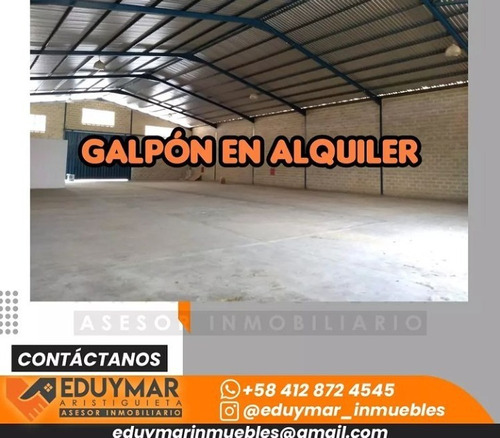 Imagen 1 de 2 de Galpón En Alquiler Cagua, Carretera Nacional 0412-872.4545