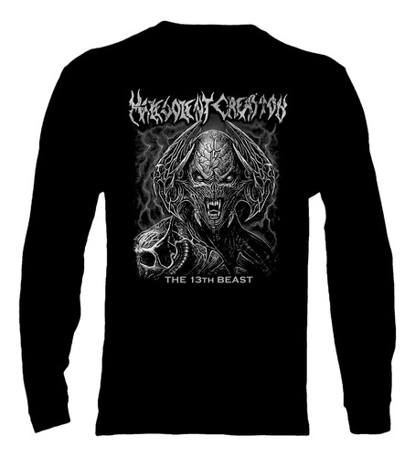 Polera Manga Larga Malevolent Creation - Ver 02 - The 13th B