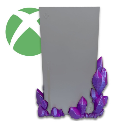 Xbox Series X Base Cristales Premium  - Impresion 3d Ktsr