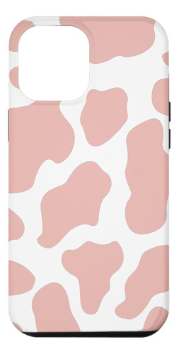 iPhone 15 Plus Pink Cow Imprimir Caso Lindo Patrón De Animal