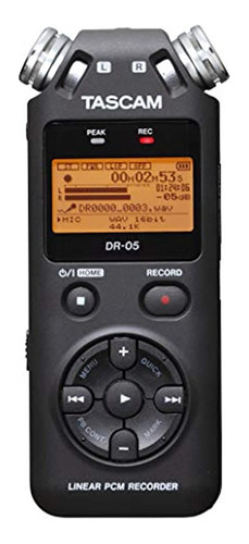 Tascam Dr-05 Grabadora De Audio Digital Portatil Estereo