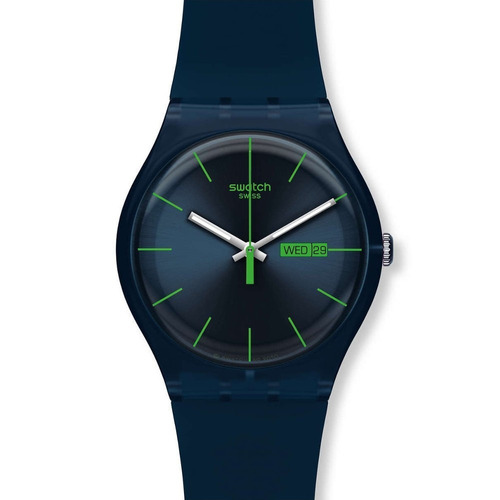 Reloj Swatch Azul De Plástico Blue Rebel Suon700