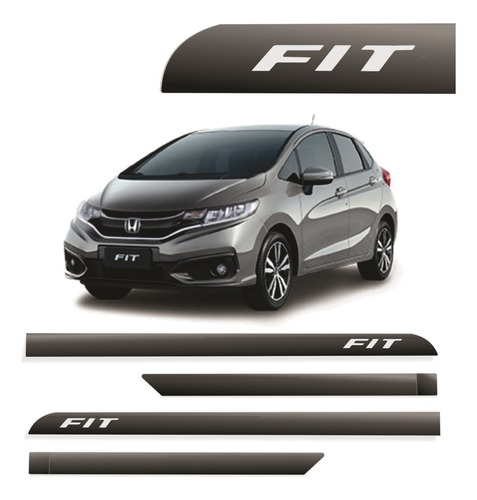 Friso Lateral Fit Cinza Grafite Magnesium 2011 A 2015