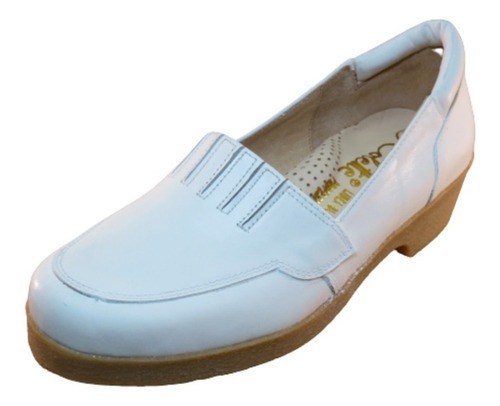 Imagen 3 de 3 de Zapato Elastizado De Dama, Enfermería, Plataforma De Goma