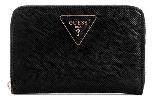 Billetera Guess De Dama Vg898340 Black - Original