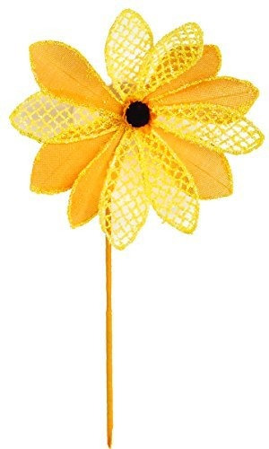 Worth Imports 29 'crochet & Burlap Sunflower