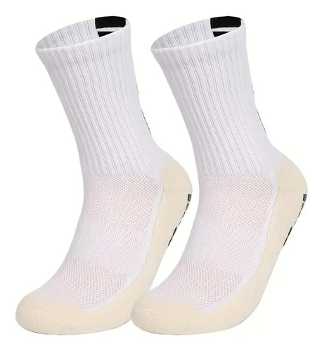 Calcetas Antiderrapantes Para Deporte Para Hombre | Mujer Blanco Estampado Unitalla