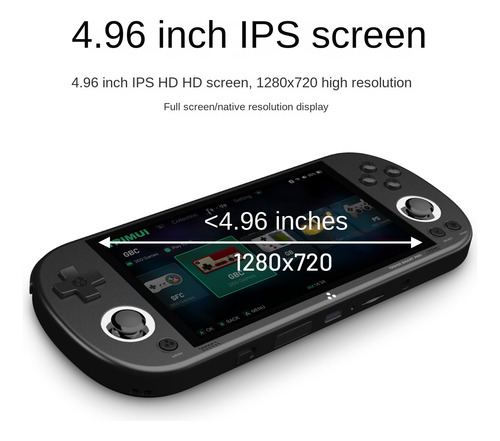 Máquina De Jogo Portátil Retrô Ips Hd Screen De 5 Polegadas