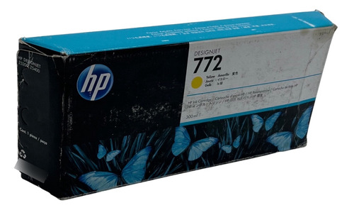 Cartucho Plotter Original Hp 772 Yellow. Cn630a