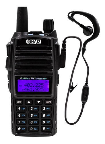 Rádio Comunicador 5w Bf Vhf /uhf/ Fm Dual Band Uv-82 