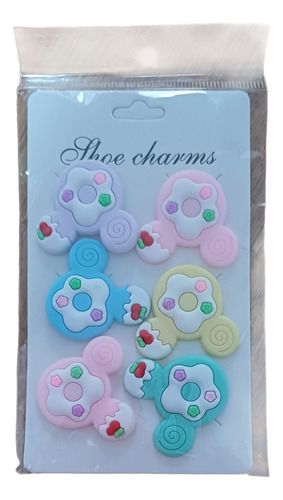 Pines Zuecos Sandalias Pins (compatibles Crocs) Kuromi Kitty Dona Mickey
