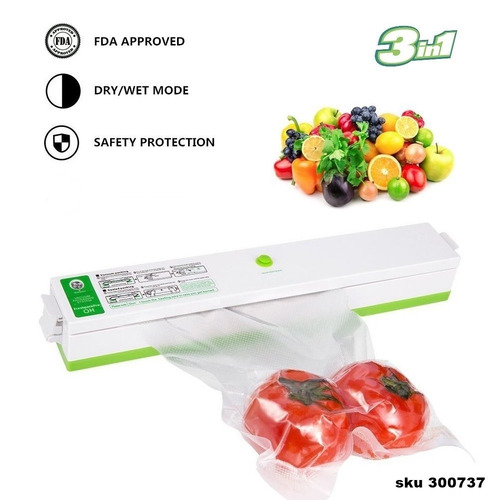 Empacadora Selladora Alimentos Al Vacio Multifuncion W01