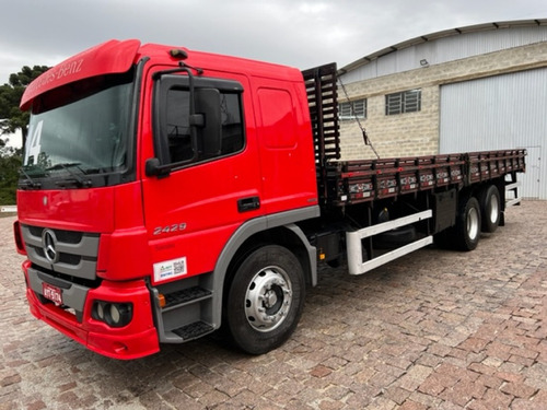 Imagem 5 de 20 de Mercedes-benz Atego 2429 6x2 3-eixos 2p (e5)