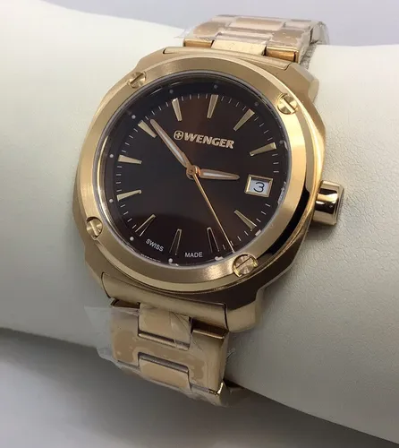 Reloj wenger dorado new arrivals