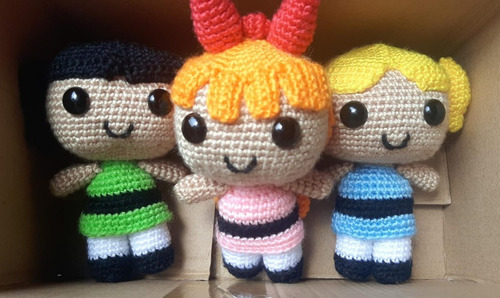 Amigurumi Super Poderosas 