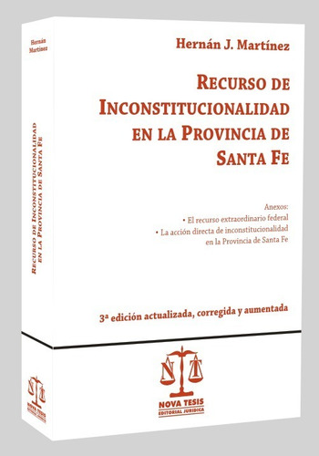 Recurso De Inconstitucionalidad - Martínez Hernán J.