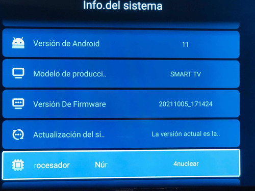 Imagen 4 de 8 de Smartv 55 Uhd Daewo Última Generación 3 Meses De Uso