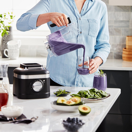 Licuadora De Velocidad Variable Kitchenaid K400 Con Frasco D
