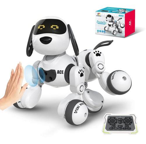 Robot De Control Remoto Perros Juguetes Para Niños Progr Rcn