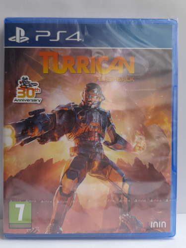 Turrican Flashback Ps4 Nuevo Sellado Fisico Region Libre