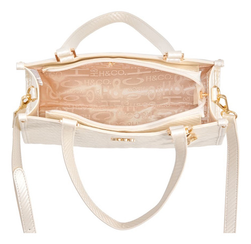 Bolsa Tote Para Dama H&co Con Diseño