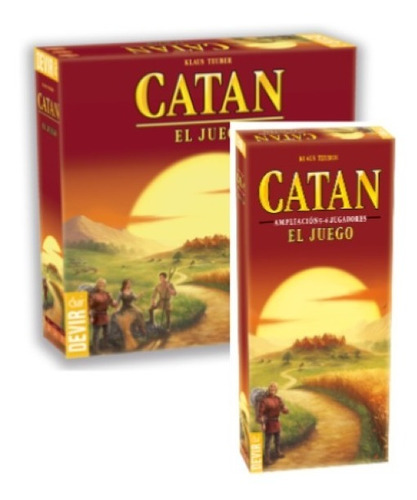 Catan Base + Ampliación 5-6 Jugadores Juego De Mesa En Españ