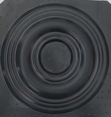 1 Forma/molde Em Abs 3d 1mm - Florão 48 Ou 52 Cm