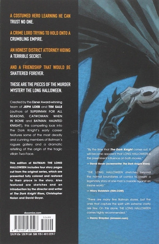 Batman, De Jeph Loeb. Editorial Dc Comics En Inglés