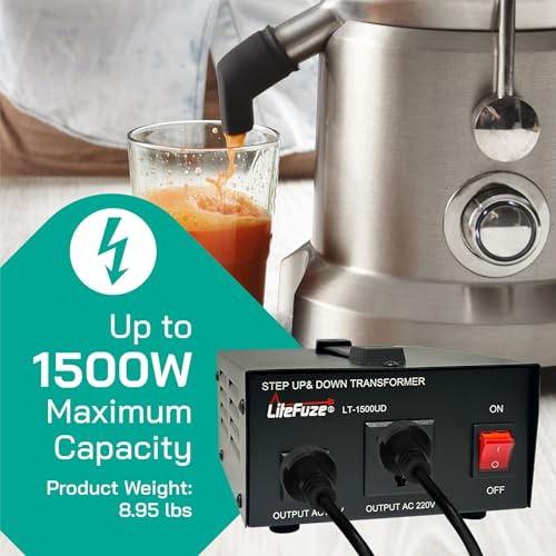 Pack Convertidor De Voltaje 1500w 110v/220v - Universal