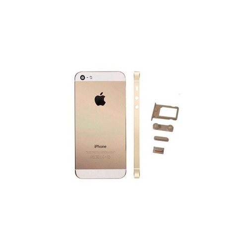 Imagen 1 de 2 de Carcasa Tapa Trasera iPhone 5 5g Dorado Nuevas Remate