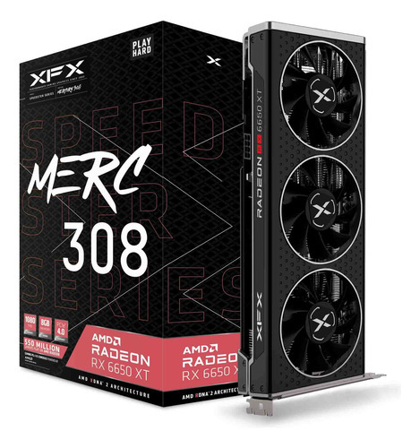 Xfx Speedster Merc308 Radeon Rx 6650xt Tarjeta Grafica Para