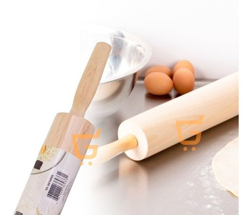 Rodillo Giratorio De Madera Para Panadería Repostería Pizzas