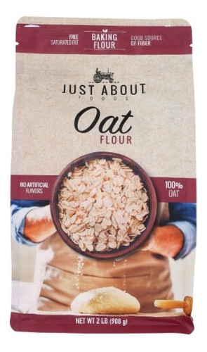 Just About Foods Oat Flour 908 G