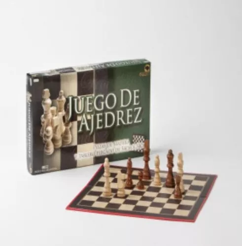 Juego de Ajedrez En Madera Bisonte 9828