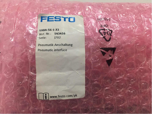 Festo Vaba-s6-1-x1 Interfaz Neumática Mat.543416 Rev11 24vdc