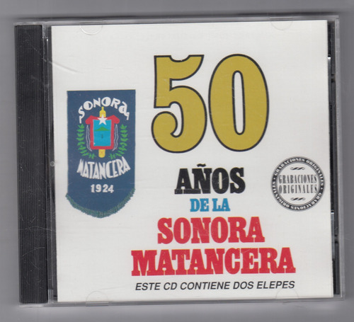 Sonora Matancera 50 Años Cd Original Usado Qqd. Mz