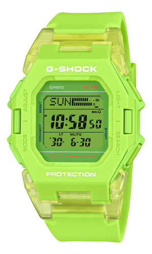 Reloj G-shock Gd-b500s-3d Resina Hombre Amarillo