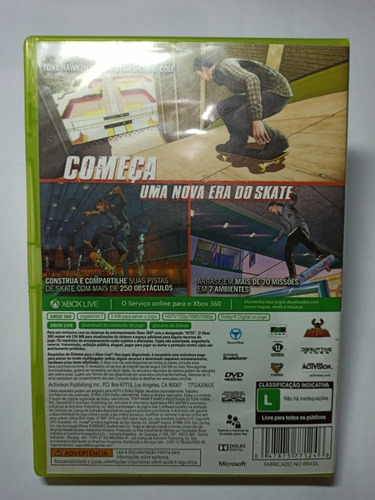 Tony Hawks Pro Skater 5 Xbox 360 Mídia Física Original (Usado)