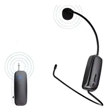 Imagen 1 del producto Microfono Inalambrico De Cintillo Bluetooth 5.0 Portatil