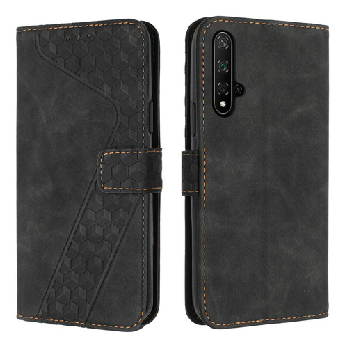 Funda Tipo Cartera Hx72 Con Tapa Para Huawei Nova 5t/honor 2