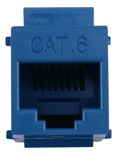 // Acoplador De Extensión Keystone Jack Cat6 Con Conector