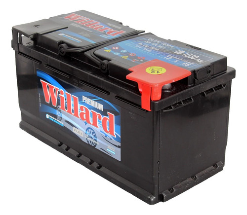 Bateria Para Auto Willard Ub 1030 Heavy Duty 12x90 + Derecha