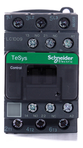 Contator Schneider Lc1d09m7 3p 9a 220vca Tesys